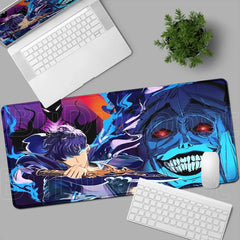 Solo Leveling desk mat Gamer Mouse Pad