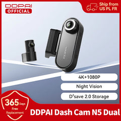 Front and Rear 4K Ultra HD Resolution Dash Camera