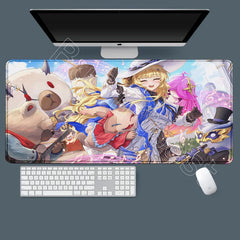 Anime Desk Mat Wuthering Waves Luno Qiuyuan Mousepad