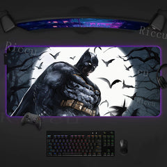 Batman RGB Mouse pad LED Desk Mat