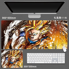 Dragon Ball Z Goku Super Saiyan Mouse Pad Gaming Desk Mat