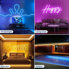 USB Waterproof 5V RGB Neon Strip Light