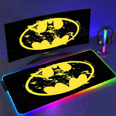 Batman RGB Mouse pad LED Desk Mat