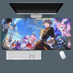 Honkai Star Rail Cyrene Castorice Lock Edge Mousepad Chrysos Heir Desk Mat