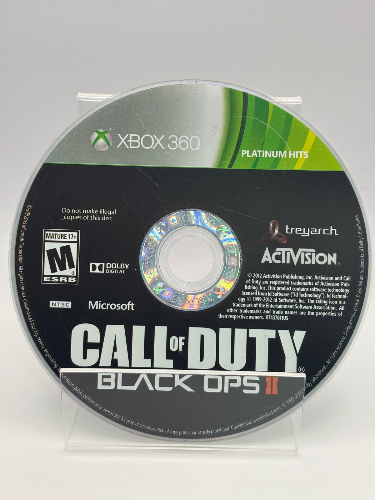 Call of Duty Black OPS 2 Disc Only A-Grade Disc Quality