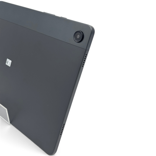 Mobile2fix Samsung Galaxy Tab A9 Plus tablet in matte black, showing the rear camera and sleek slim design